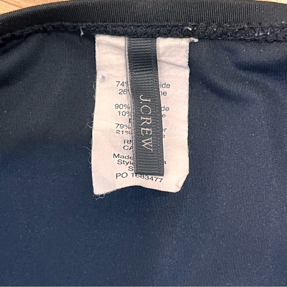 J. Crew Women's Ruched Femme One-Piece Swimsuit - Picture 5 of 6